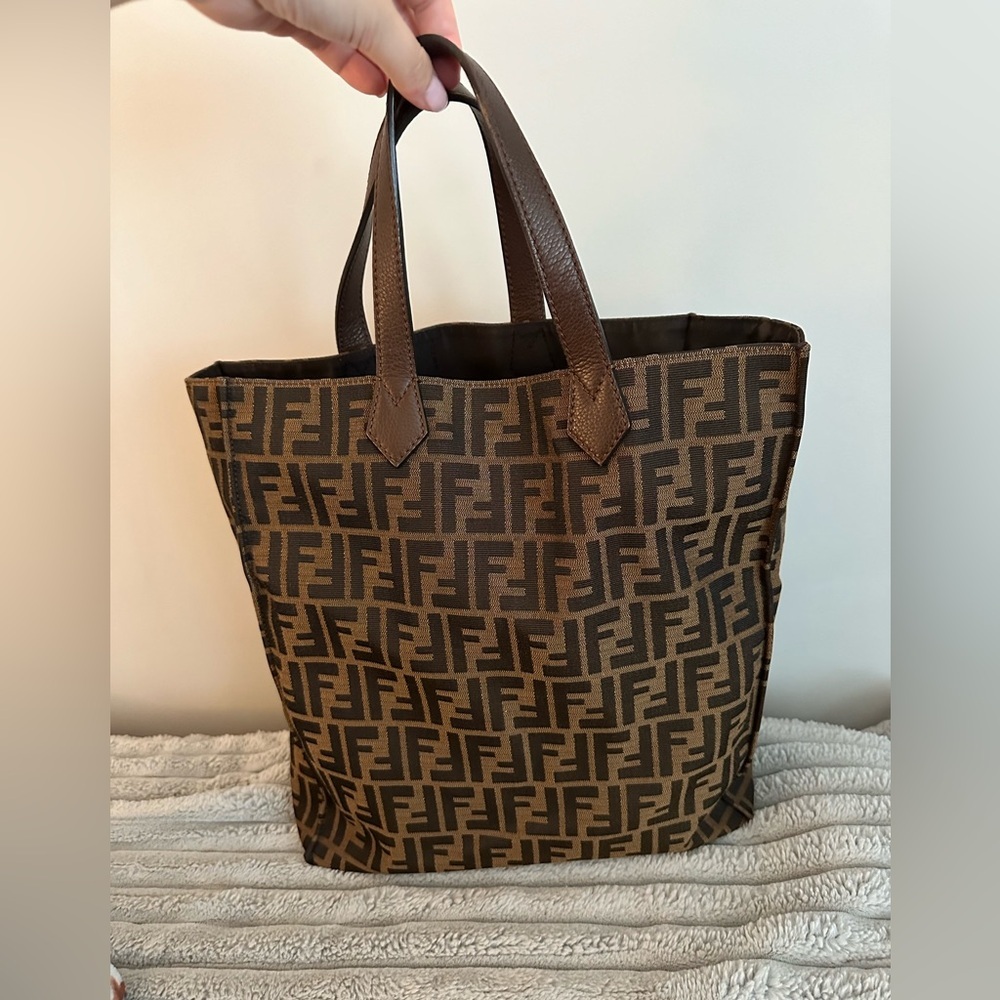 Fendi Zucca Shopper Tote | Like New | 100% Authentic